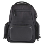 Multi Pocket Black Backpack - For Employees, Travelers, Corporate, Client or Dealer Gifting, Events Promotional Freebies BG-BGS04