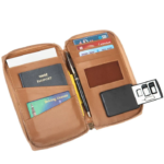 Eco-Friendly Cork Passport Holder - Gifts for Travelers, Travel Companies, Personal or Corporate Gifting BG-BGS20 - Image 2