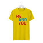 Round Neck T-Shirt “ME AND YOU” – BG-RN68