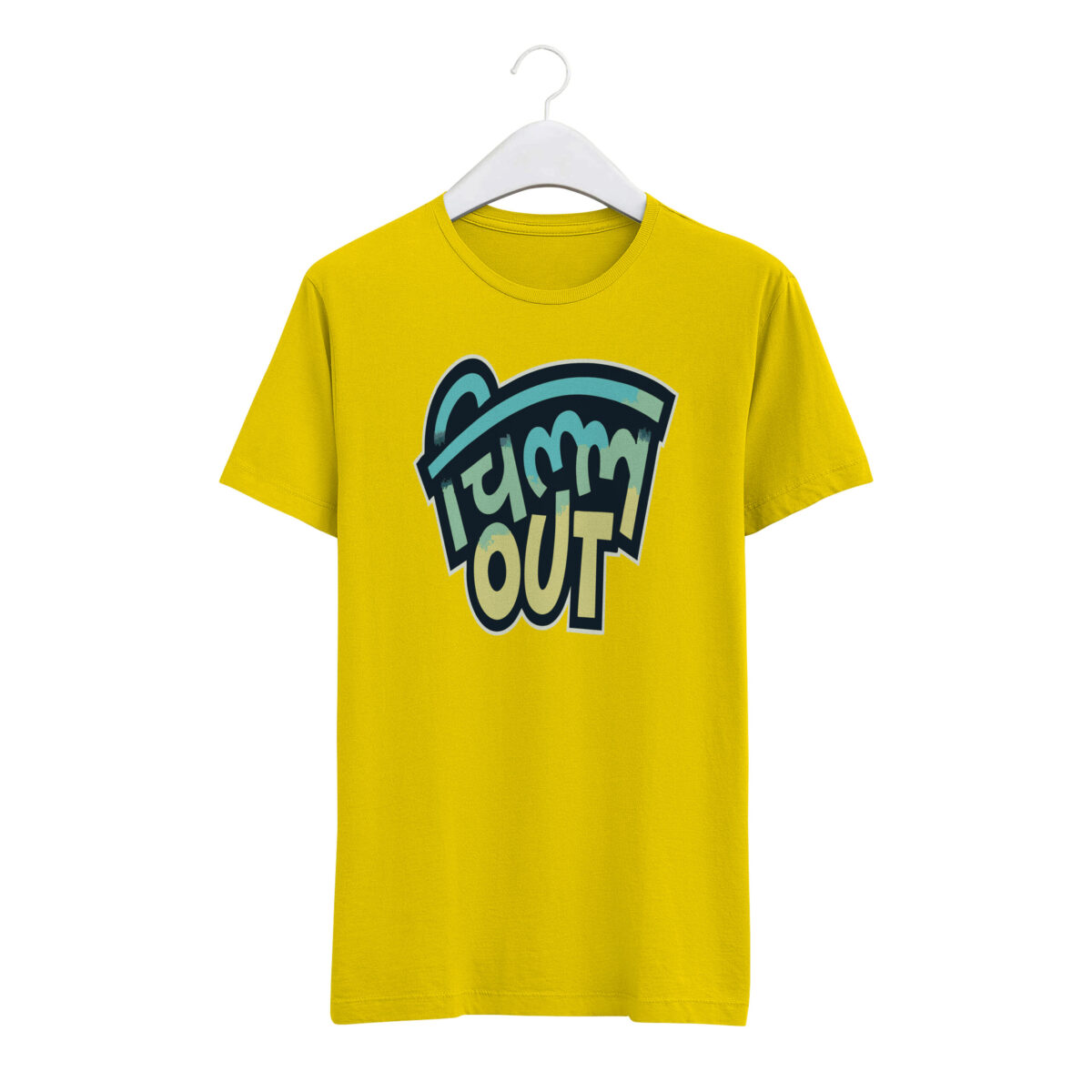 Round Neck T-Shirt “CHILL OUT” – BG-RN26 - Image 2